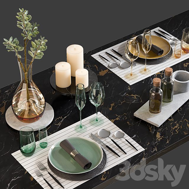 Kitchen Serving Table 1