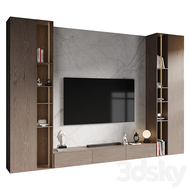 TV Wall set Shelf Wall Panel Decor