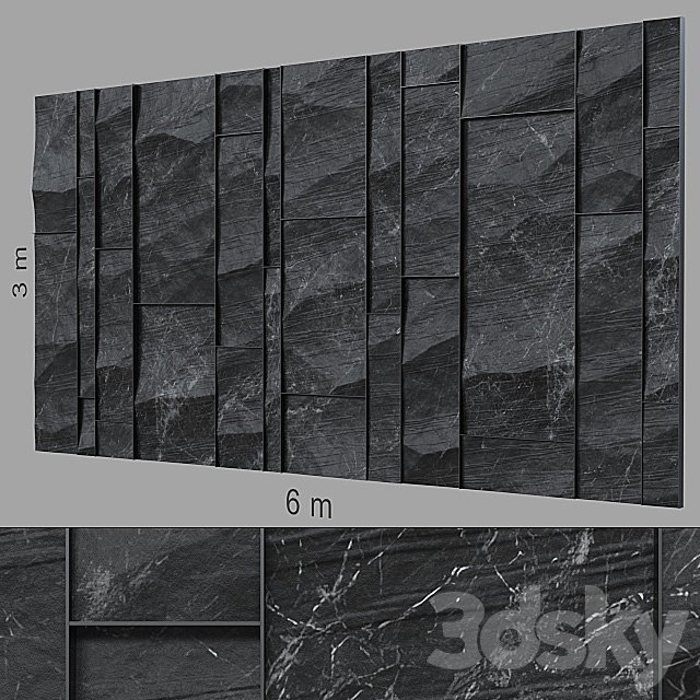 Decorative wall 225.