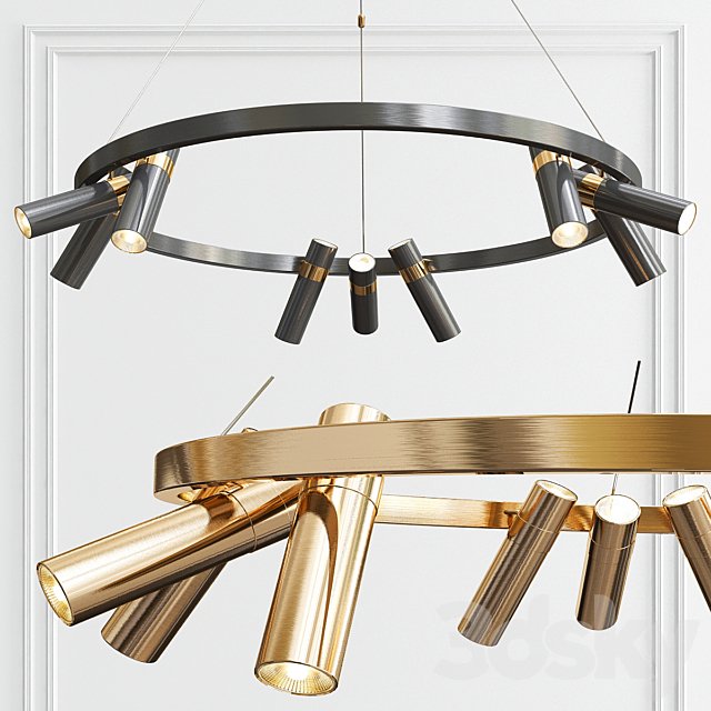 Spoor Led Ring Chandelier