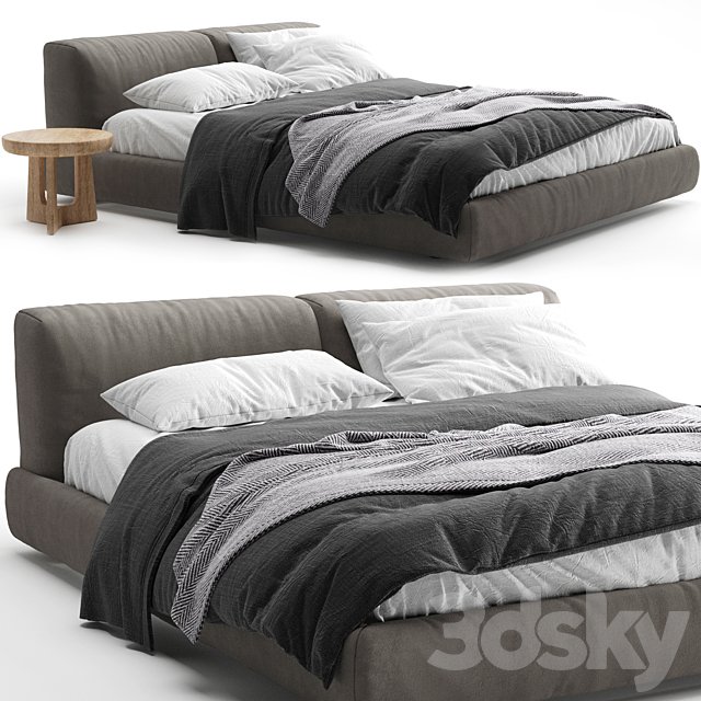 Bed bolton poliform