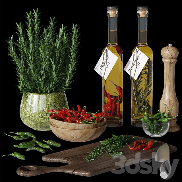 Kitchen decor set