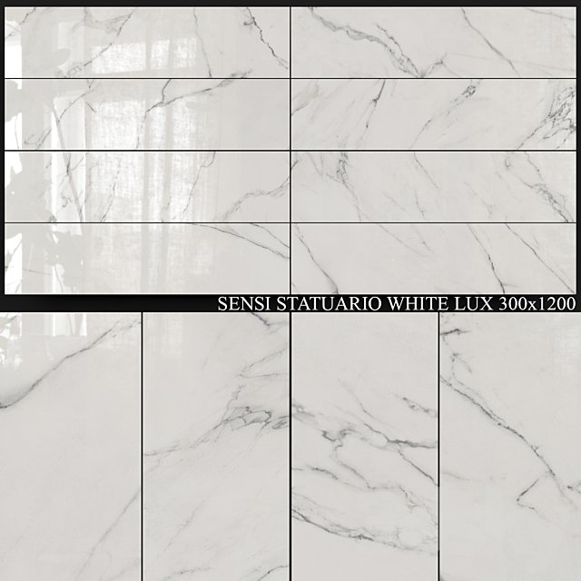 ABK Sensi Statuario White Lux 300x1200