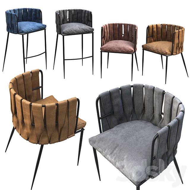 LoftDesign chair set