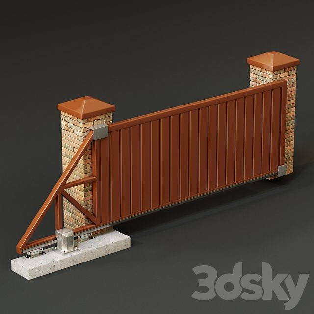 Automatic sliding gates