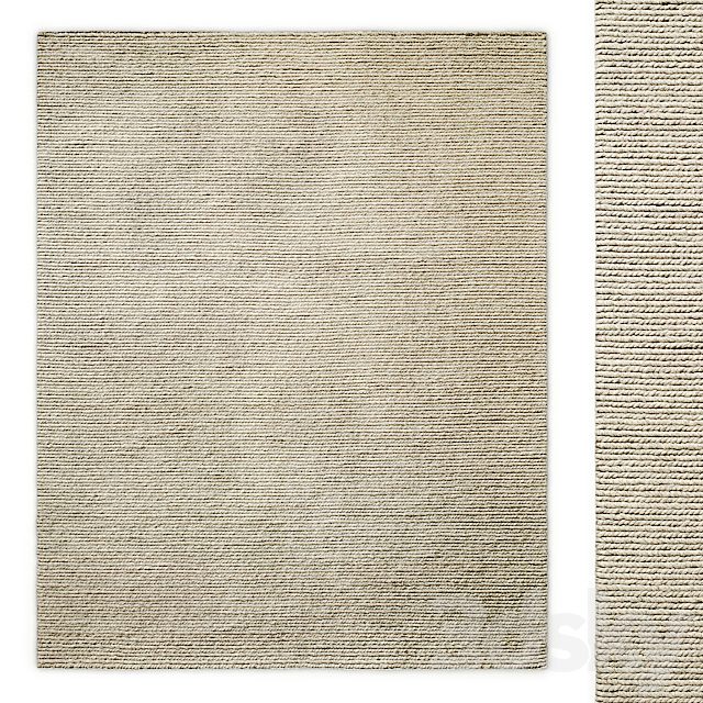 Tala Hand-Braided Wool Rug RH