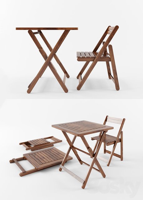Foldable furniture