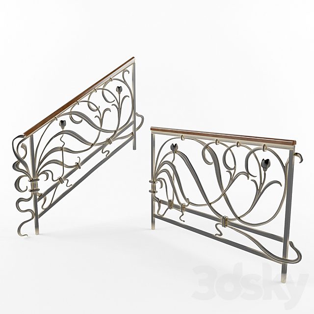 Wrought railing