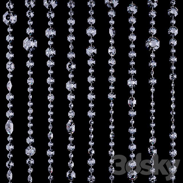 crystal curtain