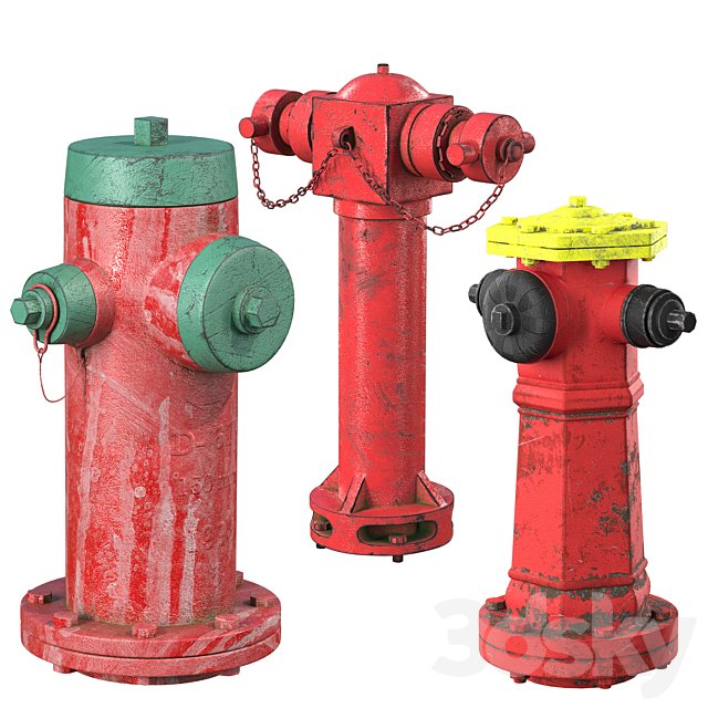 Urban Hydrant set04