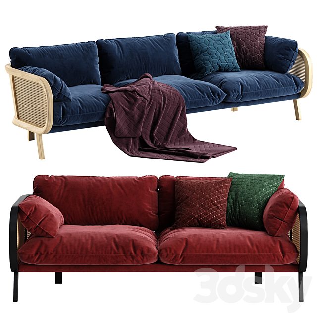 Buzzi Cane sofa