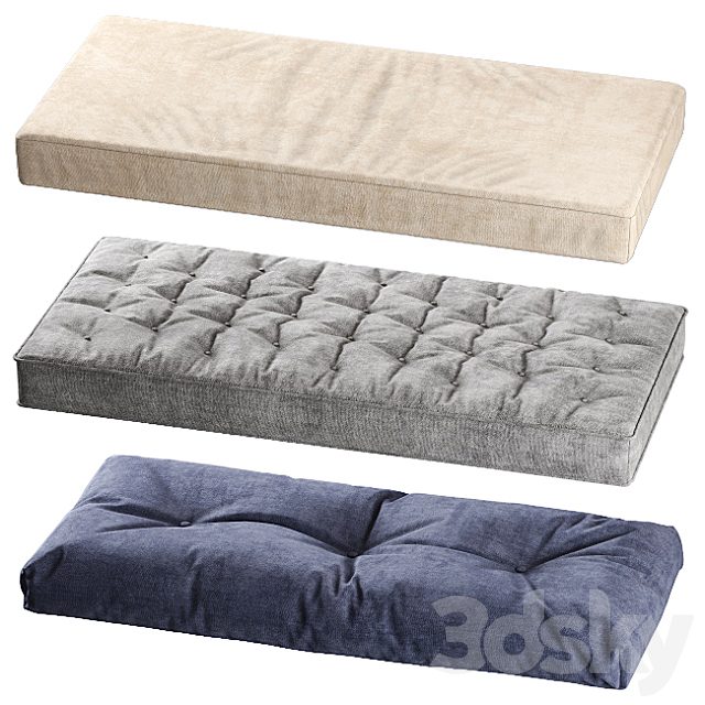 Seat pillows set 001
