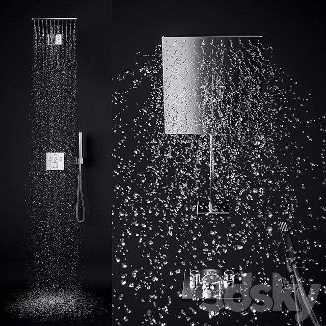 Grohe SmartControl Cube Shower System