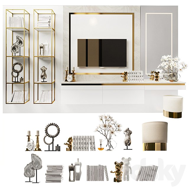 Dressing table and TV stand 8