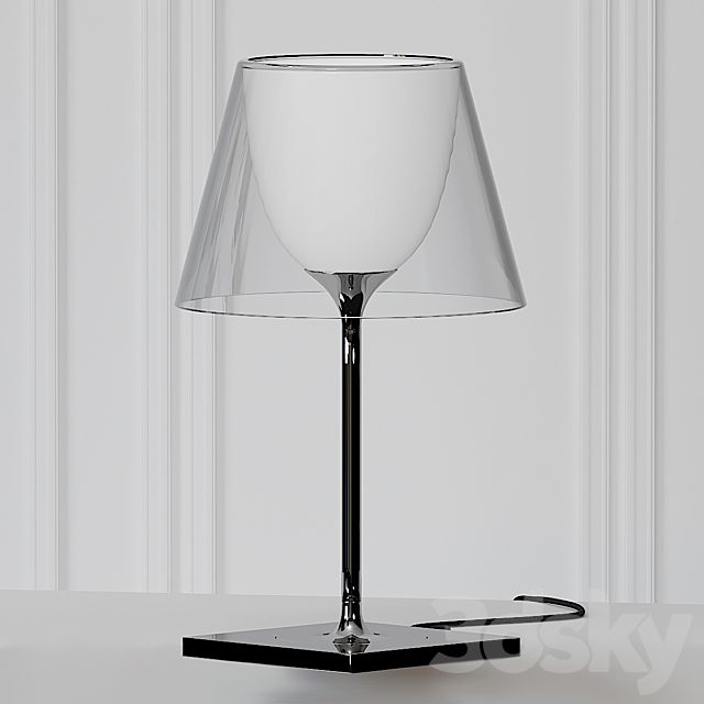 KTribe Table 1 Glass by Philippe Starck