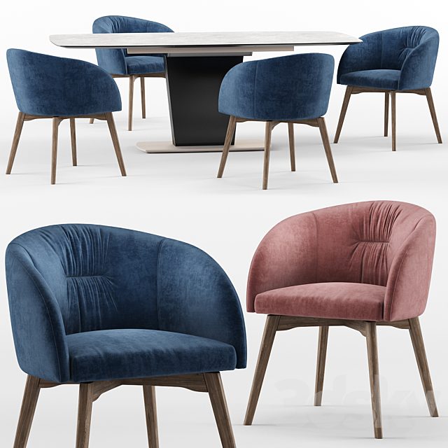 Rosie and Athos - calligaris connubia