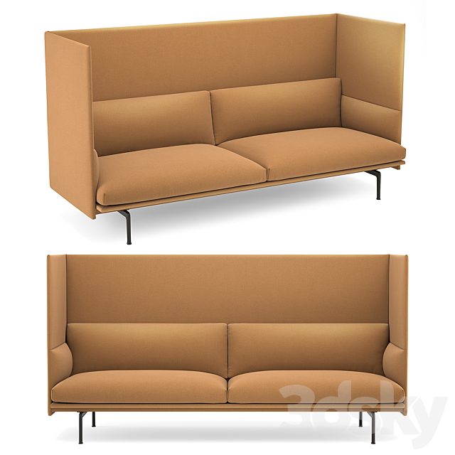 Muuto Outline Highback Sofa