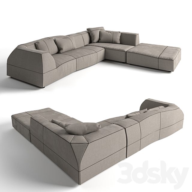 B@B Italia Bend sofa
