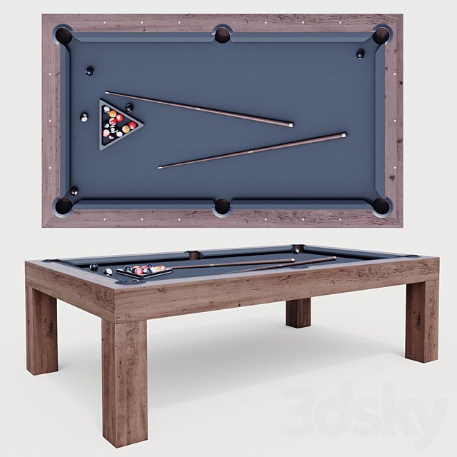 BRUNSWICK PARSONS BILLIARDS TABLE