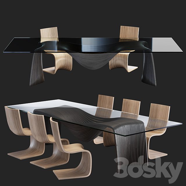 piegatto-corozo dining set