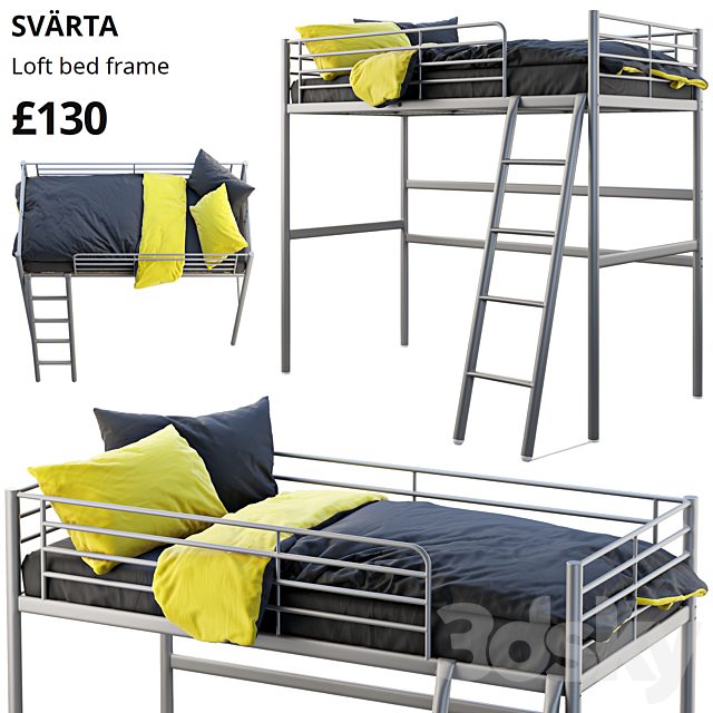 Ikea Svarta Loft bed