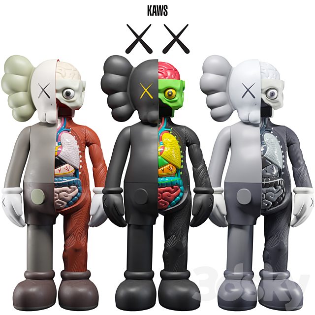 KAWS Flayed Companion