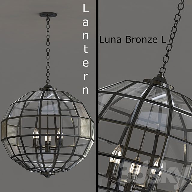 Lantern Luna Bronze L