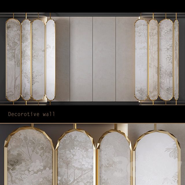 Decorative wall 1 - shirma