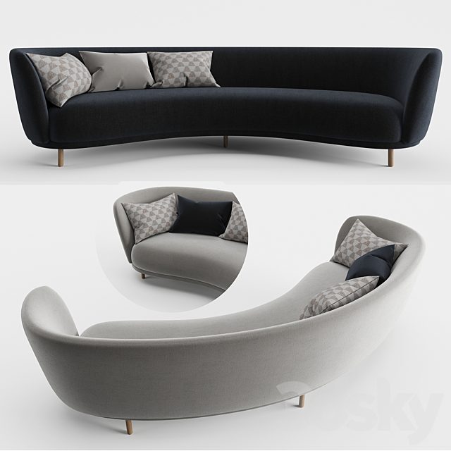 DANDY 4 seater sofa