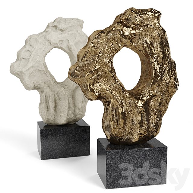 CLIVE BARKER  Large Scholar Rock 2016 Bronze Plaster