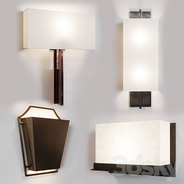 Holly Hunt set SCONCE 5