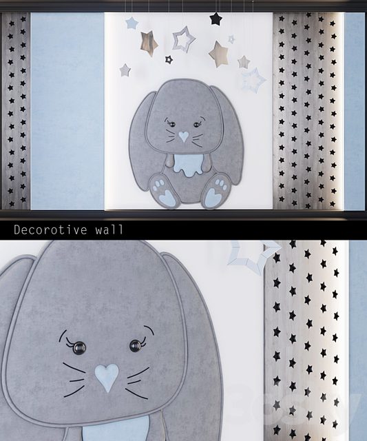 Wall panels for children   bunny(2)