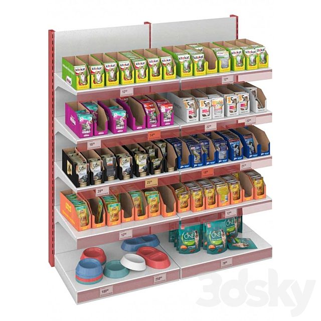 Products for animals (food for cats)