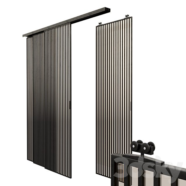 Sliding partition