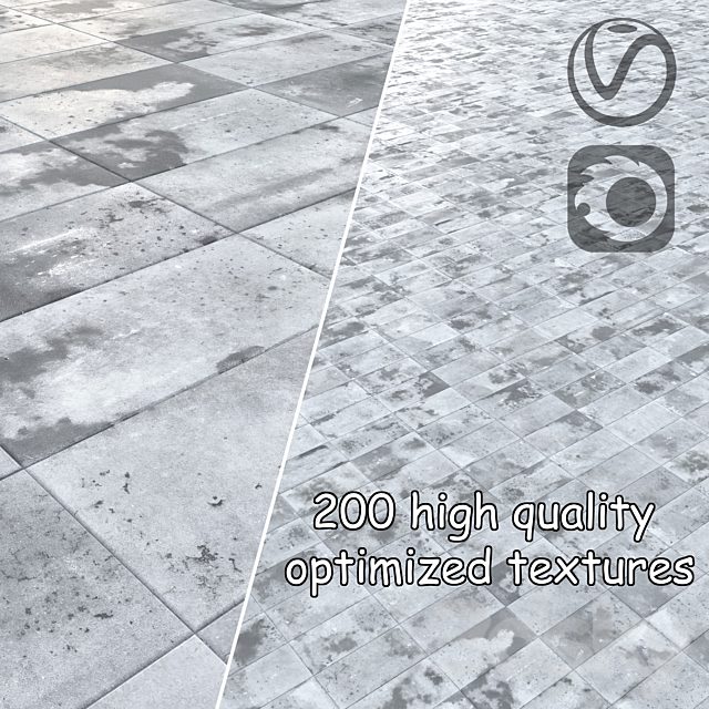 Concrete tile (semi-dry)