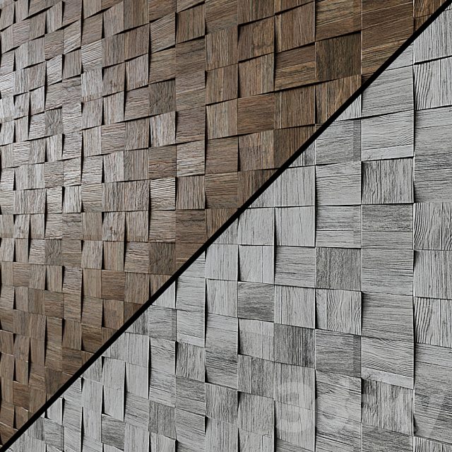 Wall mosaic Axi Mosaico 3D 6 variants