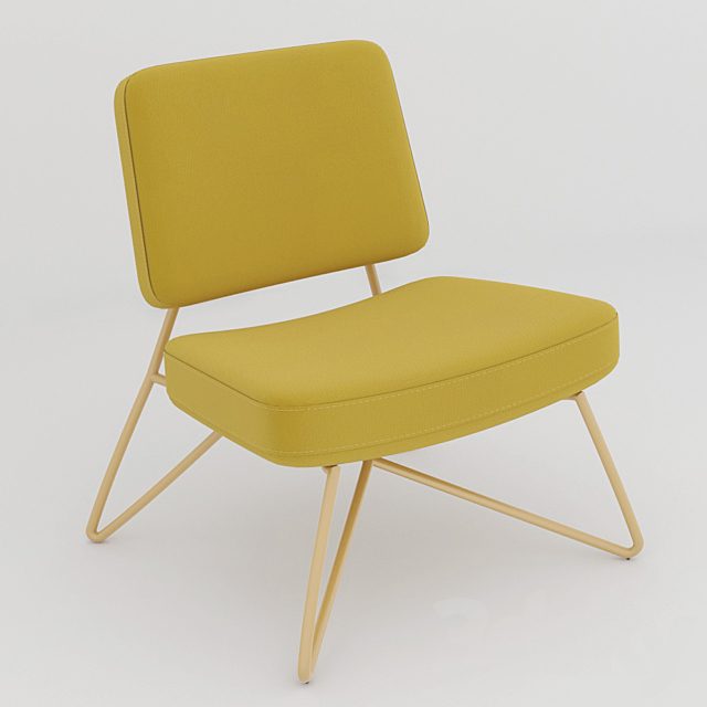 Armchair in vintage style Koper