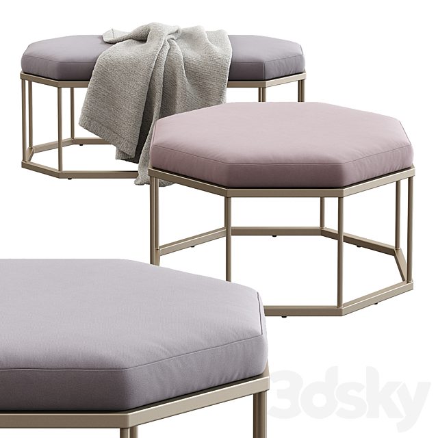 West Elm / Roar + Rabbit™ Geo Ottoman