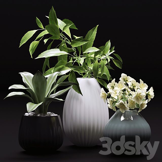 Bouquet of flowers in a vase 36