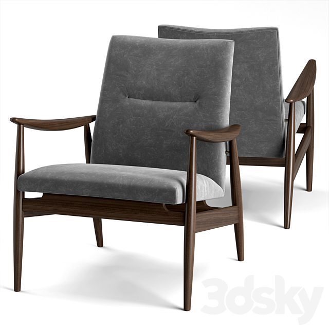Meroni & Colzani  BIANCAMANO armchair