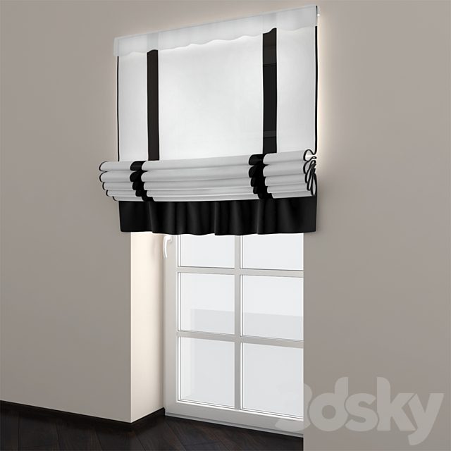 Roman window shades
