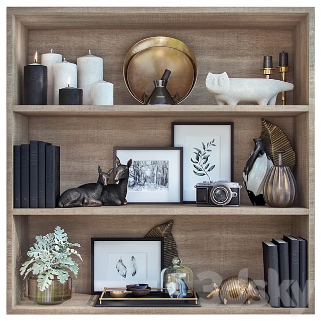 Bookshelf decor 2