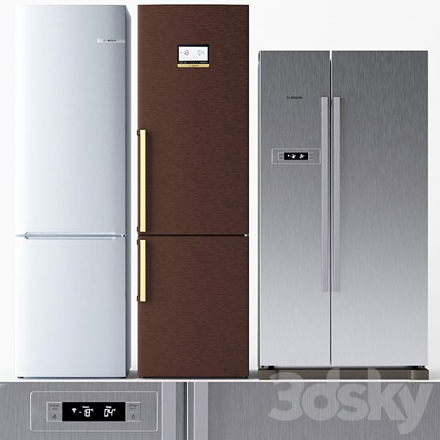 Set of refrigerators BOSCH 2