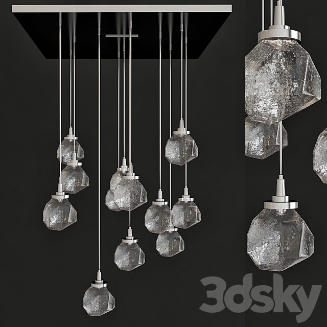 Hammerton Studio Gem Square Waterfall