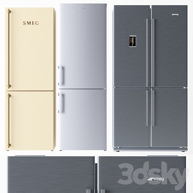 Set of refrigerators Smeg