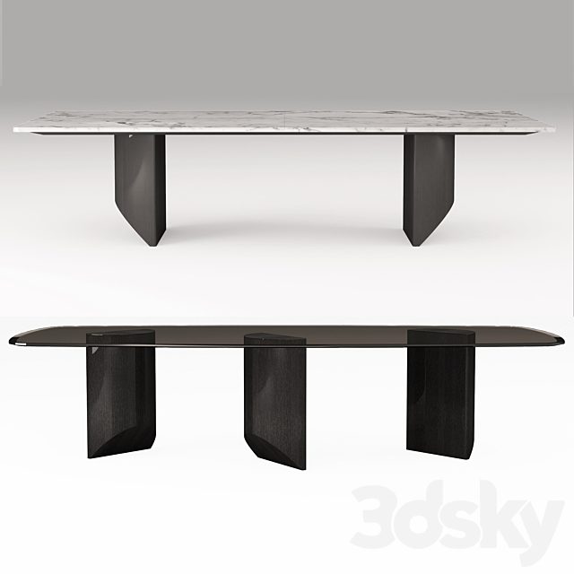 Wedge Dining Table Minotti