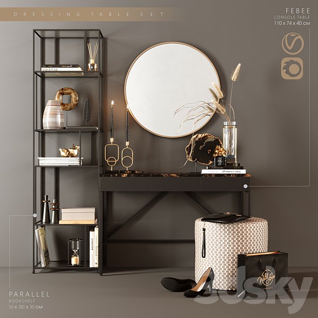 DRESSING tableset