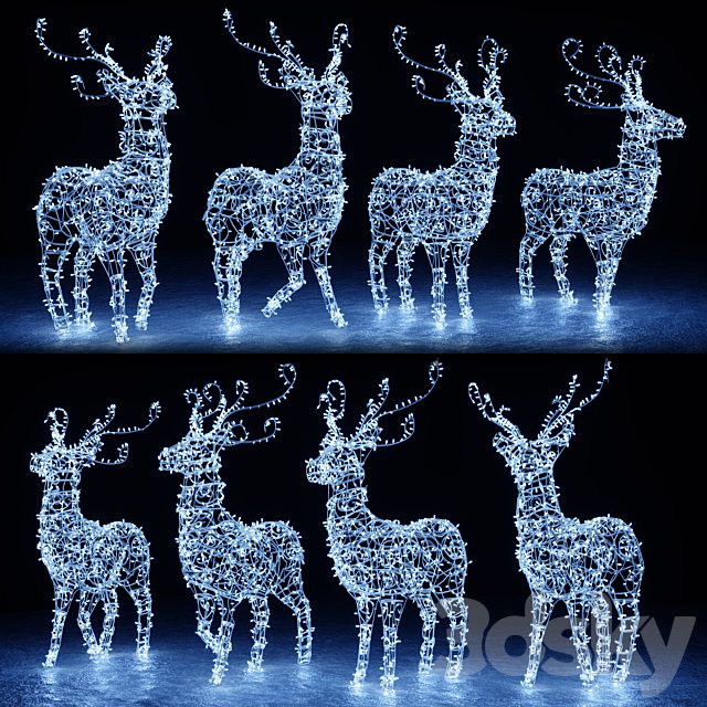 Christmas deer