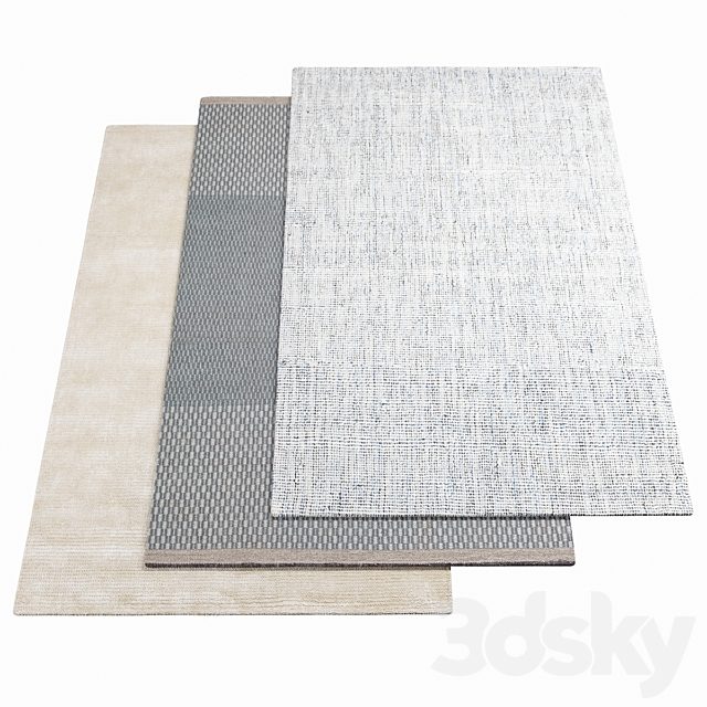Three rugs WARLI - 25