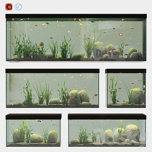 Aquarium set